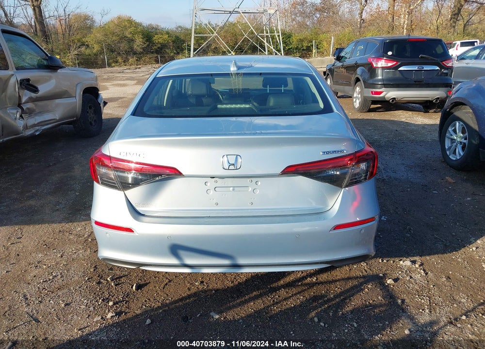 2022 HONDA CIVIC TOURING VIN: 2HGFE1F97NH313039