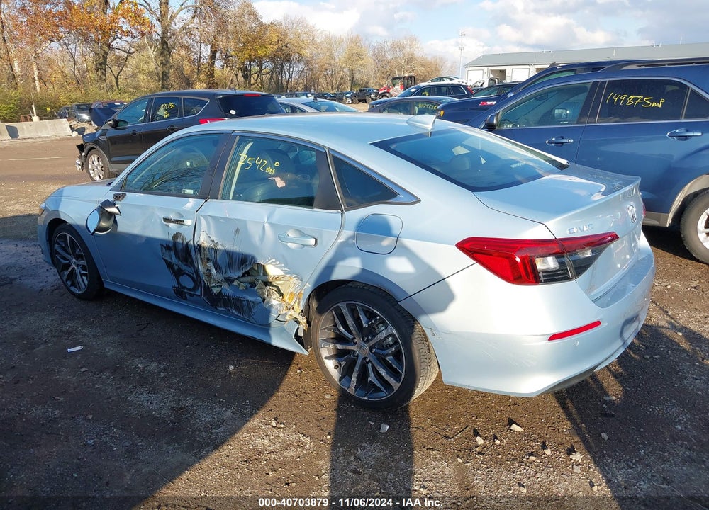 2022 HONDA CIVIC TOURING VIN: 2HGFE1F97NH313039