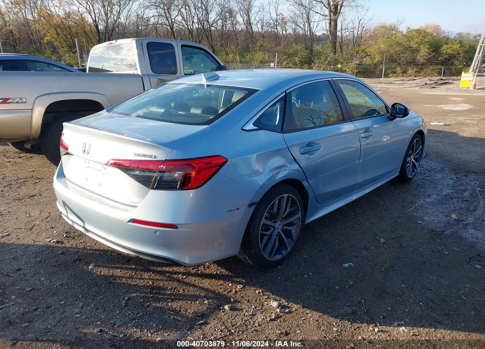 2022 HONDA CIVIC TOURING VIN: 2HGFE1F97NH313039