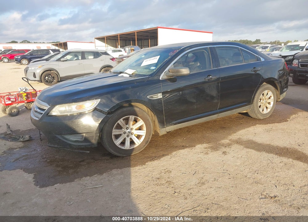2011 FORD TAURUS SE VIN: 1FAHP2DW4BG105536