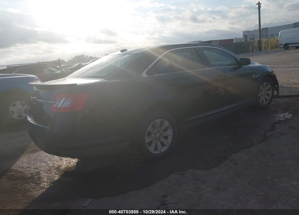 2011 FORD TAURUS SE VIN: 1FAHP2DW4BG105536