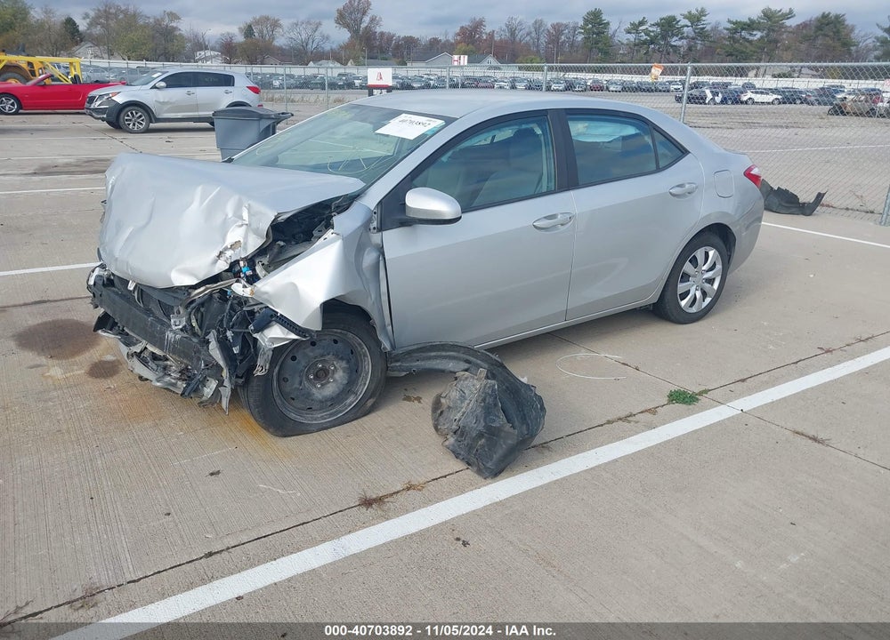 2016 TOYOTA COROLLA LE VIN: 2T1BURHE9GC704151