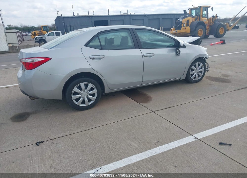 2016 TOYOTA COROLLA LE VIN: 2T1BURHE9GC704151