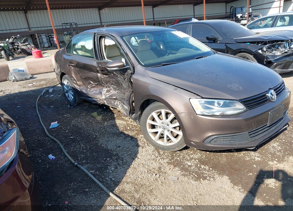 2011 VOLKSWAGEN JETTA 2.5L SE VIN: 3VWDZ7AJXBM319474