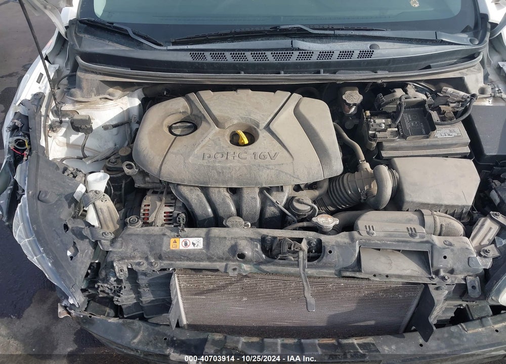 2014 HYUNDAI ELANTRA SE VIN: 5NPDH4AE5EH525531