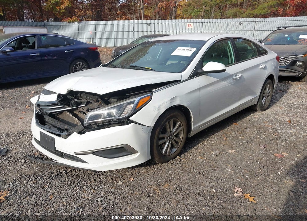 2017 HYUNDAI SONATA SE VIN: 5NPE24AF4HH543506