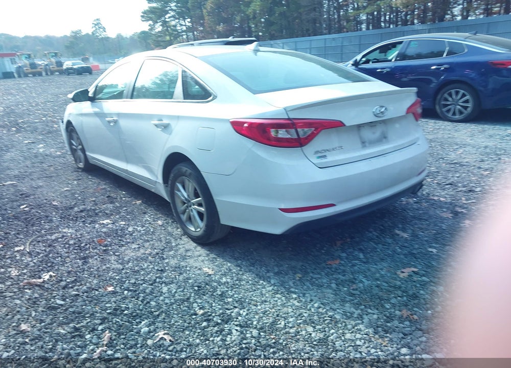 2017 HYUNDAI SONATA SE VIN: 5NPE24AF4HH543506