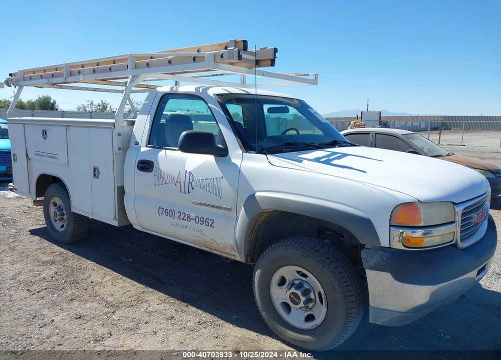 2001 GMC SIERRA C2500 HEAVY DUTY VIN: 1GDHC24U41E265765