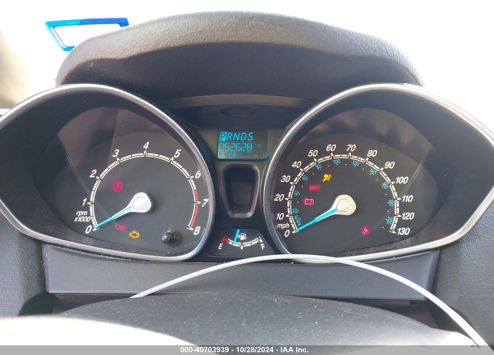 2019 FORD FIESTA SE VIN: 3FADP4BJ6KM127190