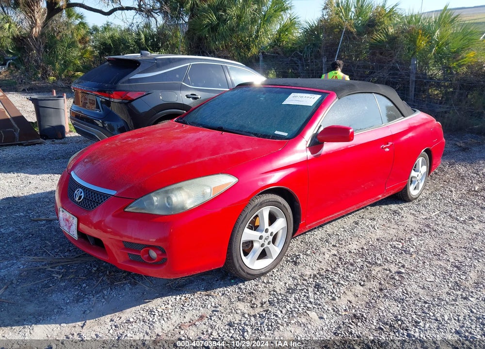 2007 TOYOTA CAMRY SOLARA SLE VIN: 4T1FA38P97U122056