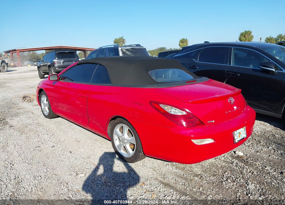 2007 TOYOTA CAMRY SOLARA SLE VIN: 4T1FA38P97U122056