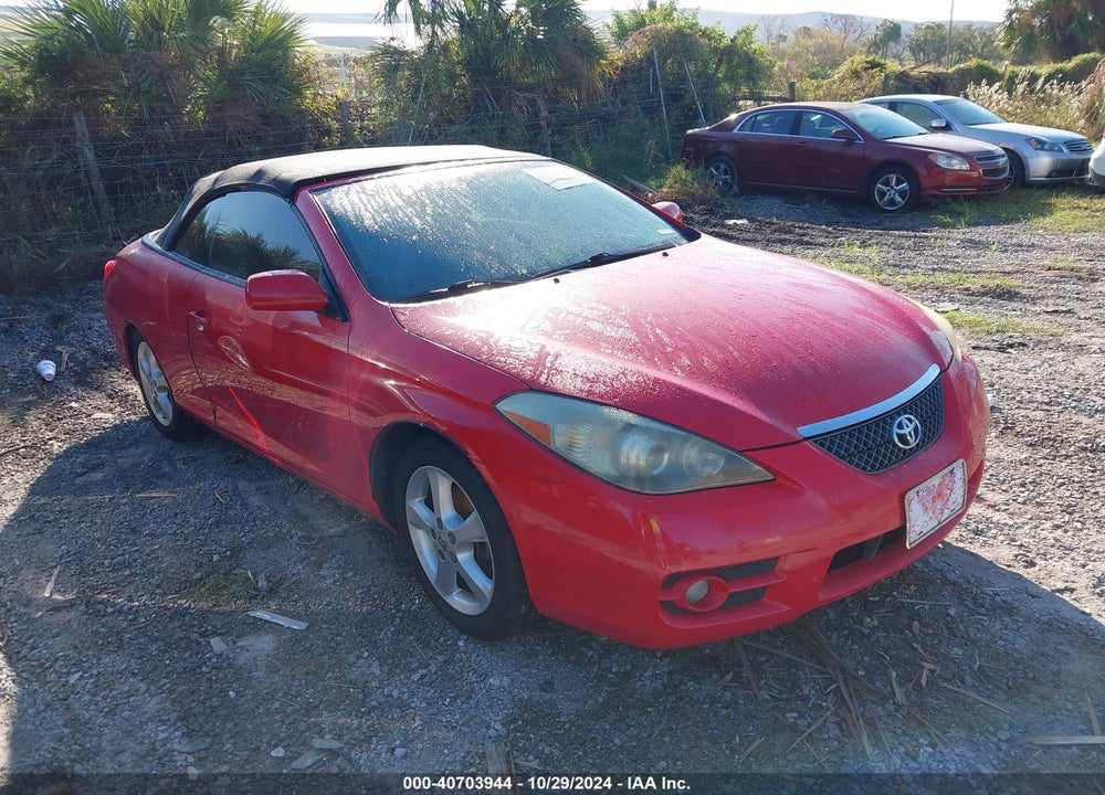 2007 TOYOTA CAMRY SOLARA SLE VIN: 4T1FA38P97U122056