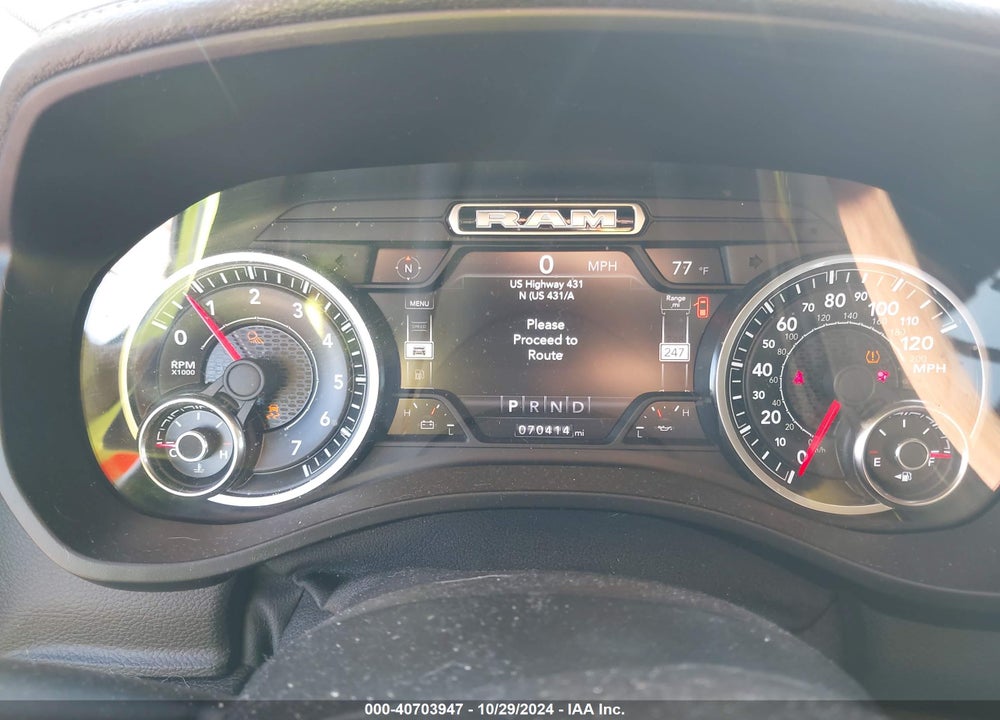 2020 RAM 1500 LAIE VIN: 1C6SRFJT8LN204554