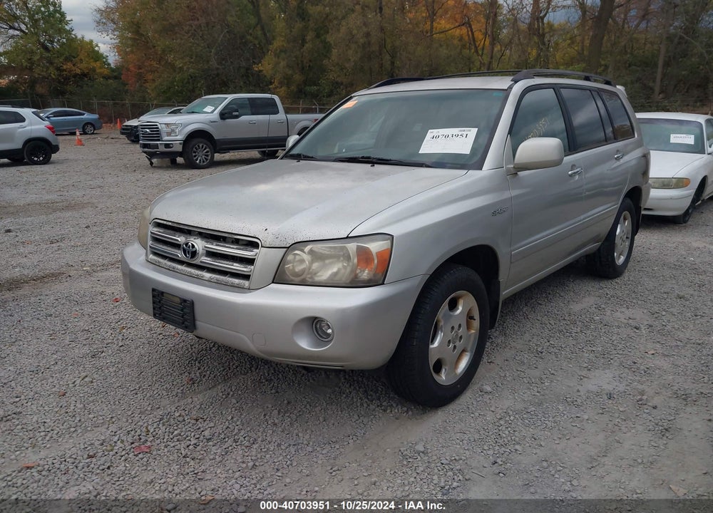 2006 TOYOTA HIGHLANDER SPORT V6 VIN: JTEGP21A160119628