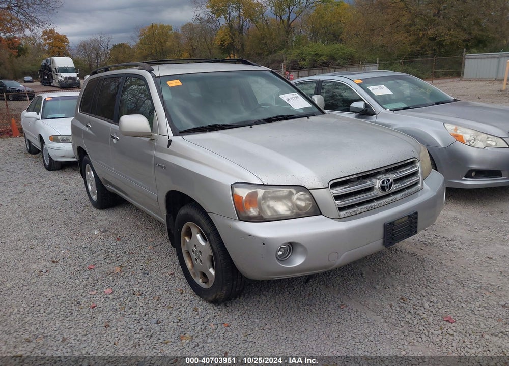 2006 TOYOTA HIGHLANDER SPORT V6 VIN: JTEGP21A160119628