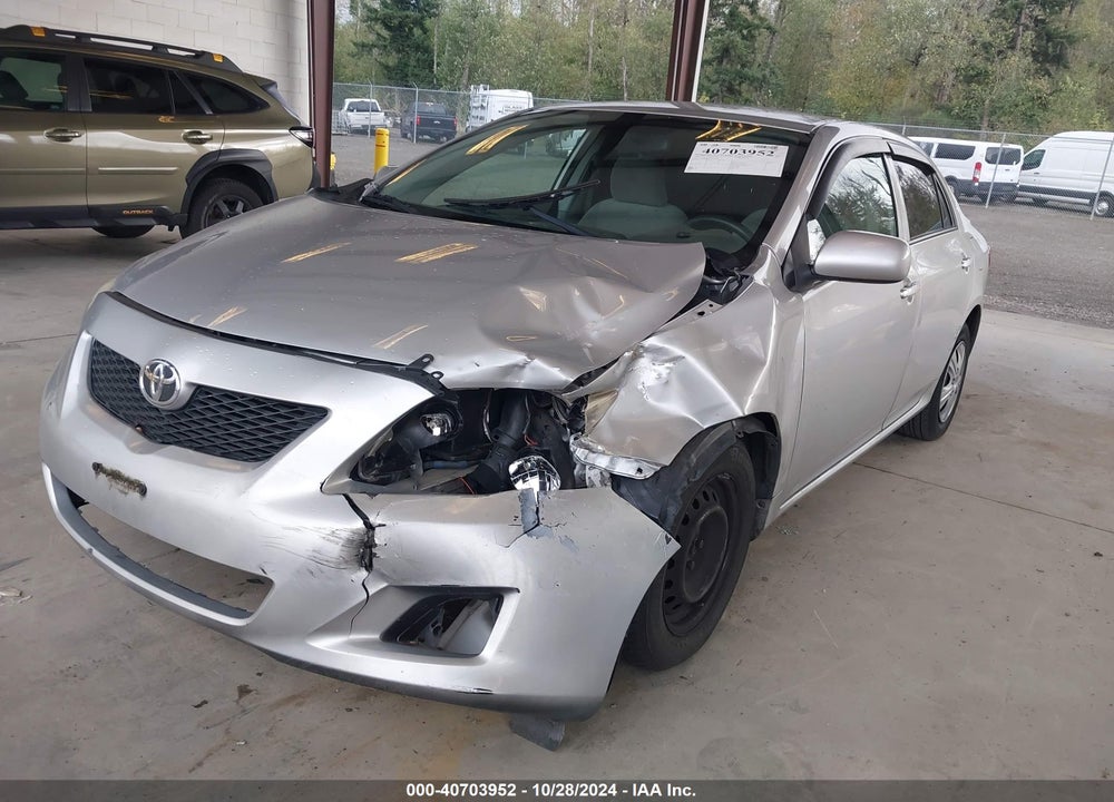 2009 TOYOTA COROLLA LE VIN: JTDBL40E899051063
