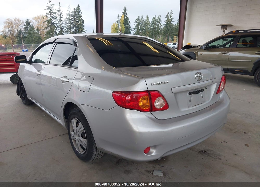 2009 TOYOTA COROLLA LE VIN: JTDBL40E899051063