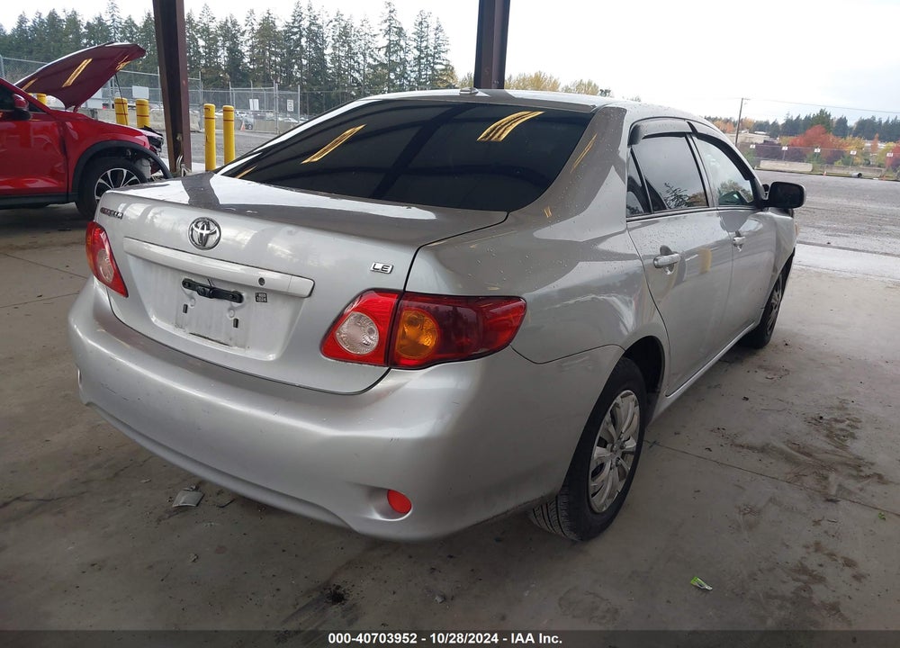 2009 TOYOTA COROLLA LE VIN: JTDBL40E899051063