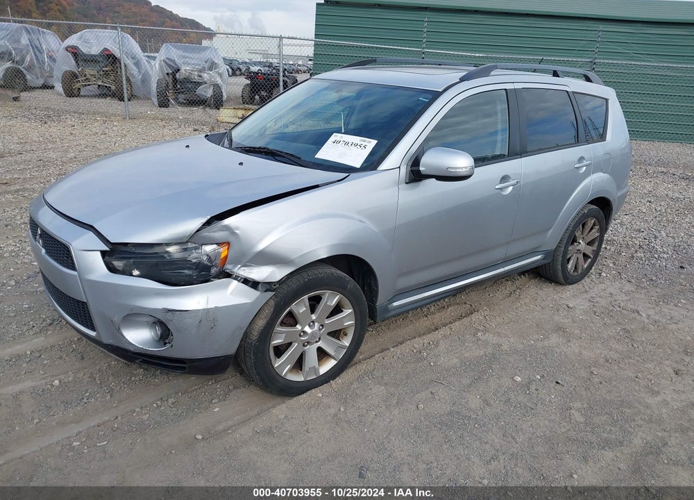 2011 MITSUBISHI OUTLANDER SE VIN: JA4JT3AW9BU038302