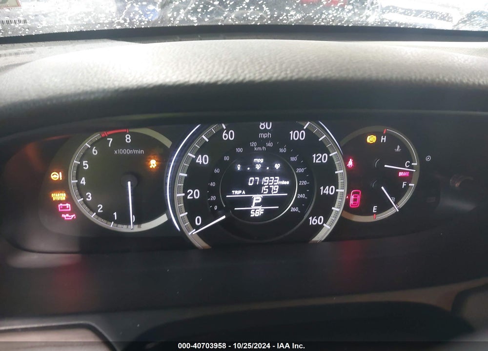 2017 HONDA ACCORD EX-L VIN: 1HGCR2F85HA205560