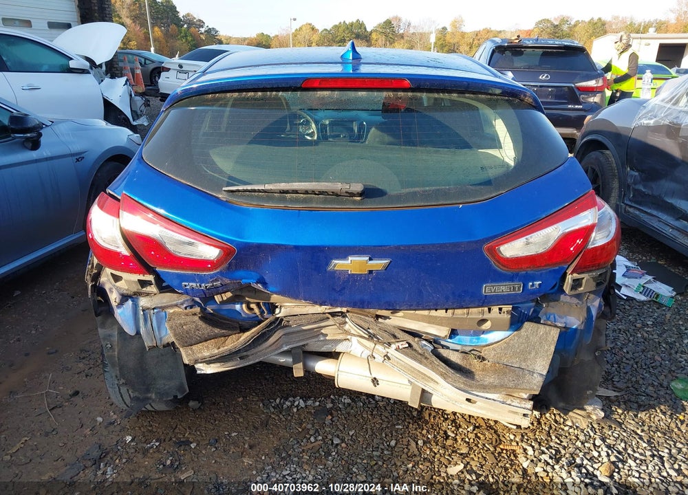 2017 CHEVROLET CRUZE LT AUTO VIN: 3G1BE6SM6HS590666