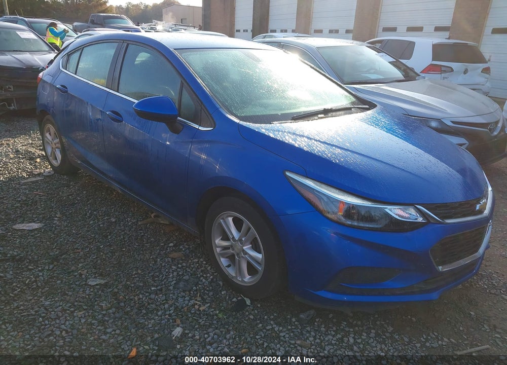 2017 CHEVROLET CRUZE LT AUTO VIN: 3G1BE6SM6HS590666