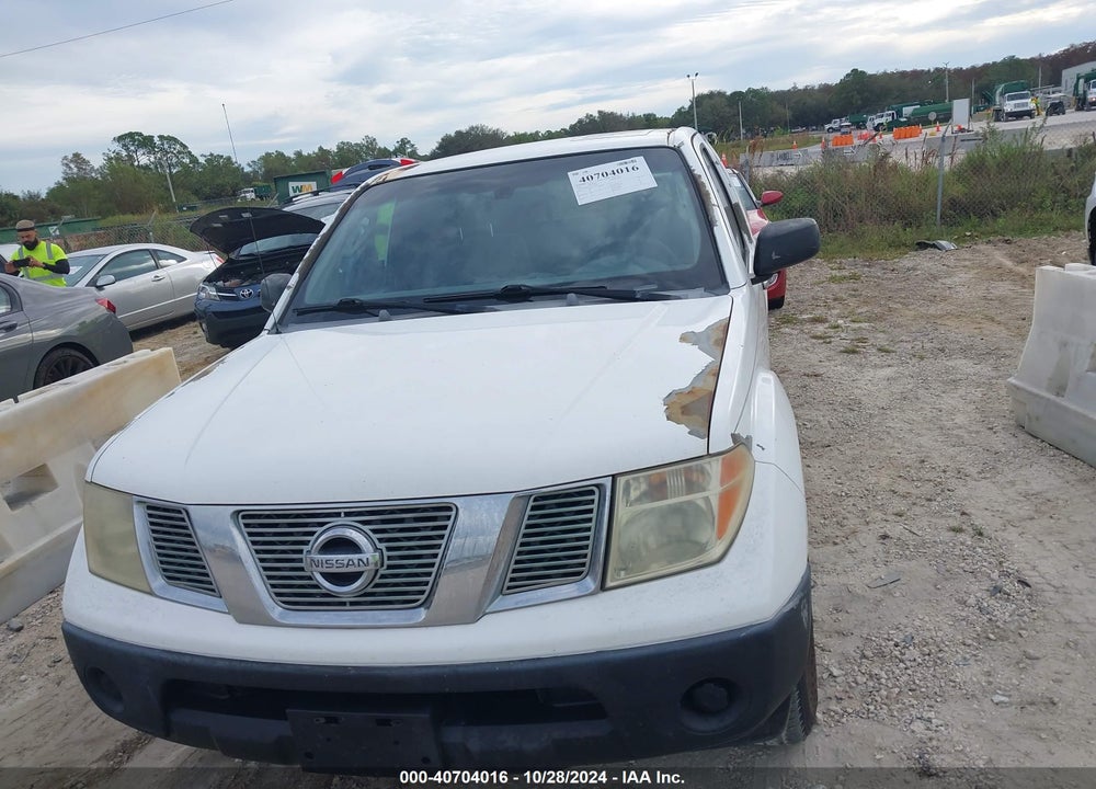 2005 NISSAN FRONTIER XE VIN: 1N6BD06T85C444874