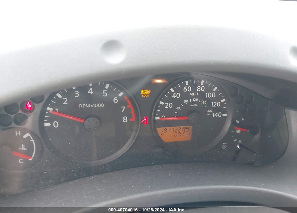 2005 NISSAN FRONTIER XE VIN: 1N6BD06T85C444874