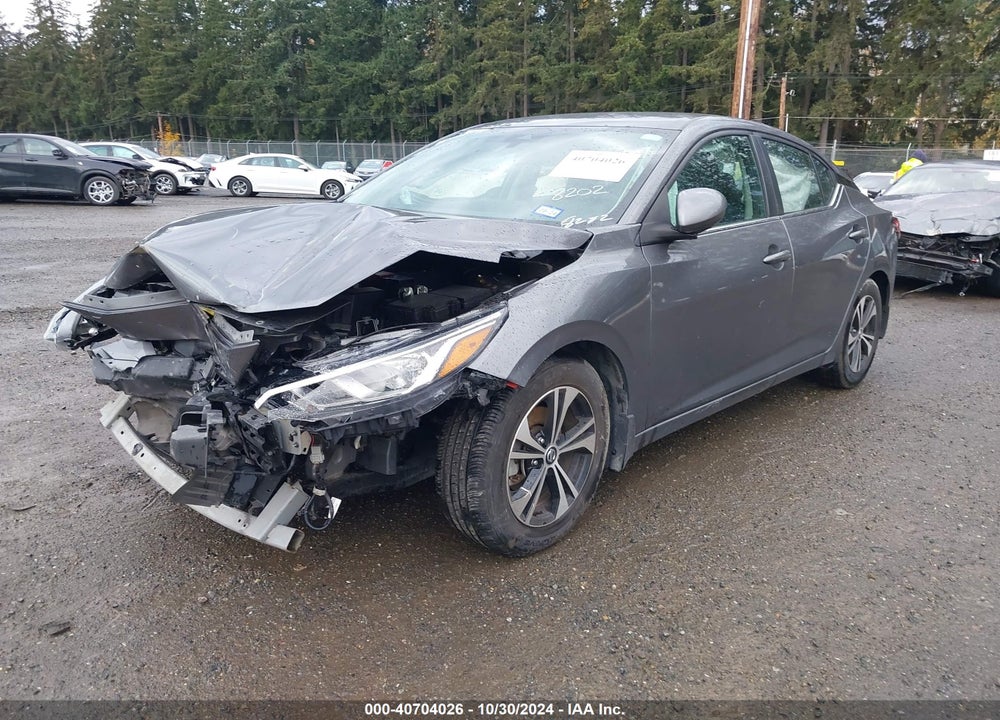 2020 NISSAN SENTRA SV XTRONIC CVT VIN: 3N1AB8CV0LY288202