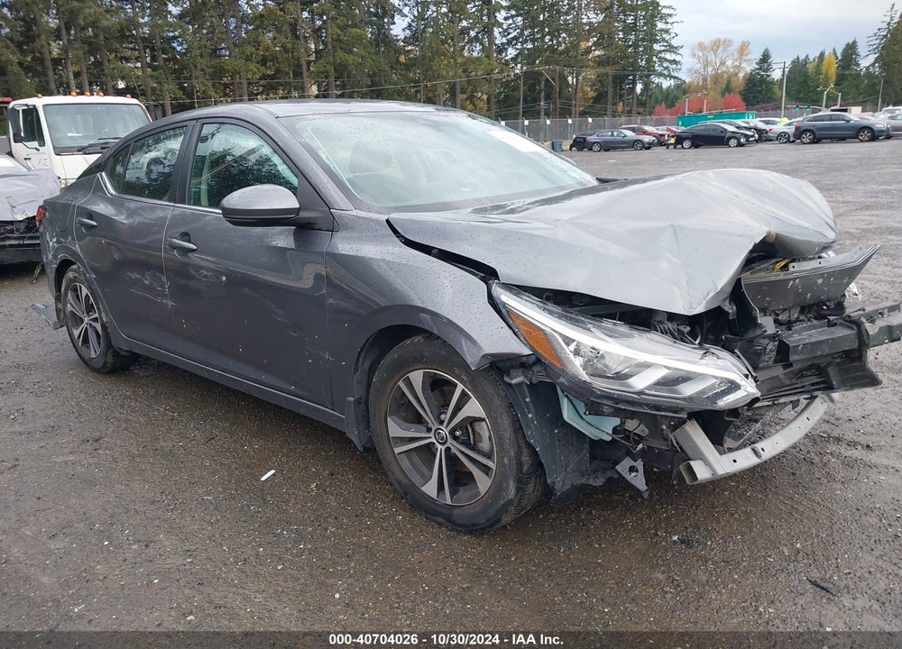 2020 NISSAN SENTRA SV XTRONIC CVT VIN: 3N1AB8CV0LY288202