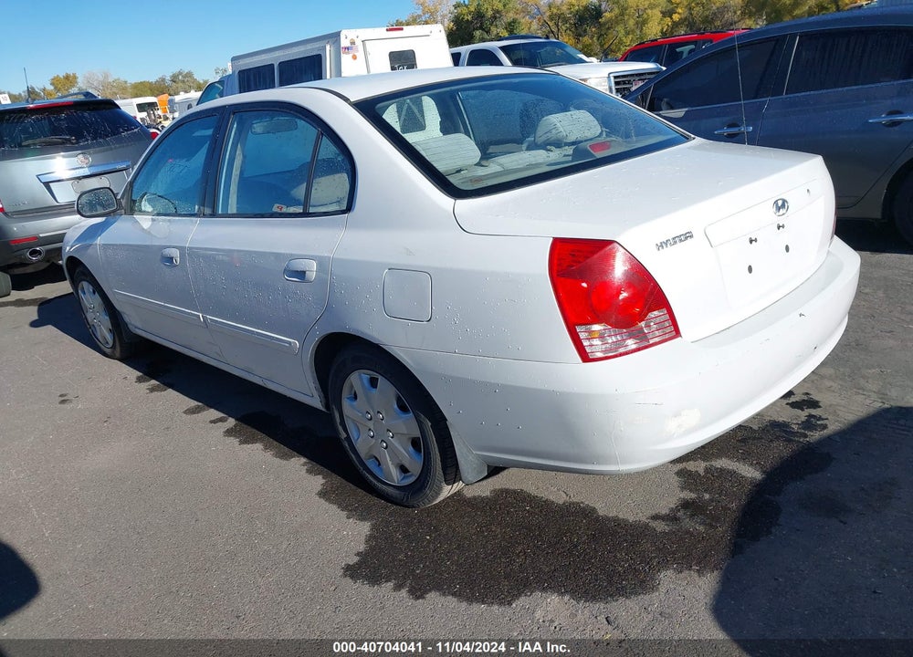 2005 HYUNDAI ELANTRA GLS/GT VIN: KMHDN46D95U152715
