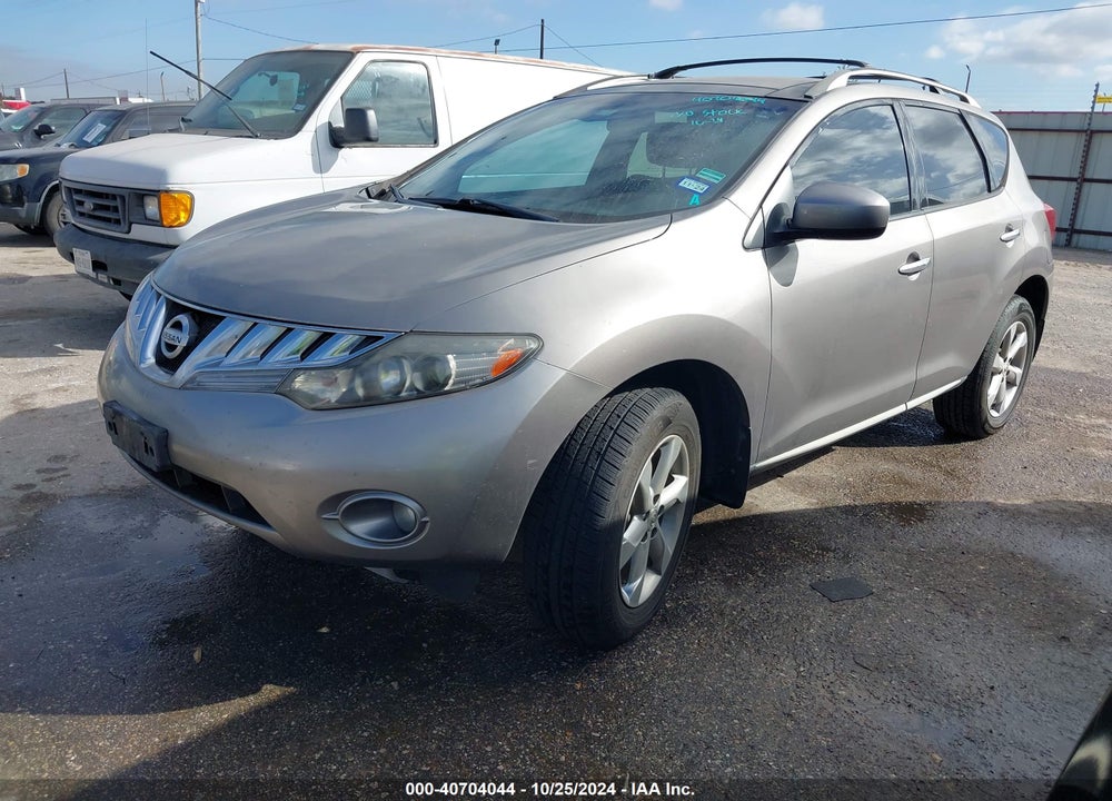 2010 NISSAN MURANO SL VIN: JN8AZ1MU1AW015431