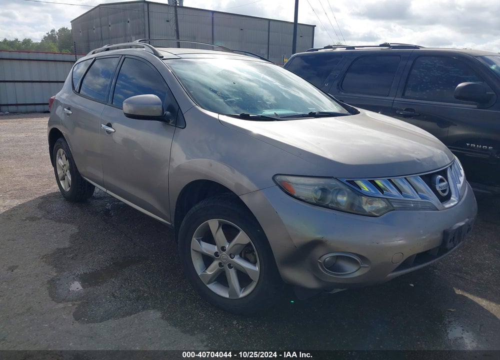 2010 NISSAN MURANO SL VIN: JN8AZ1MU1AW015431