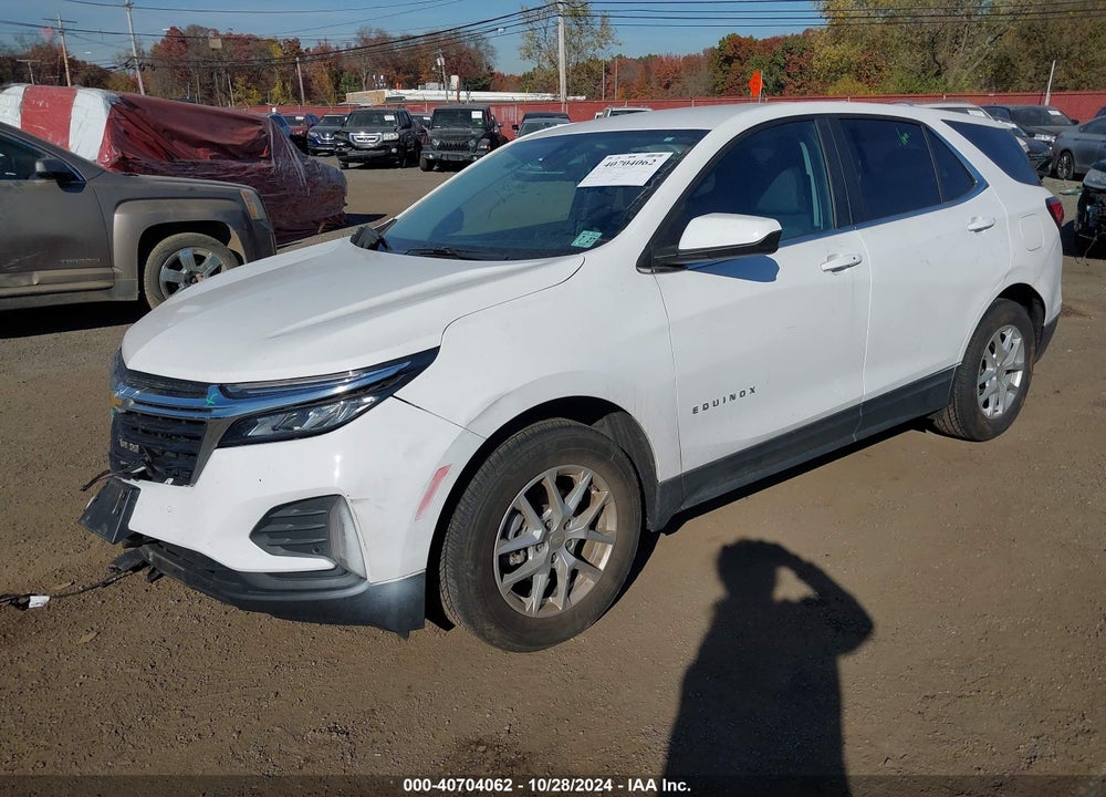 2022 CHEVROLET EQUINOX AWD LT VIN: 3GNAXUEV1NL241594