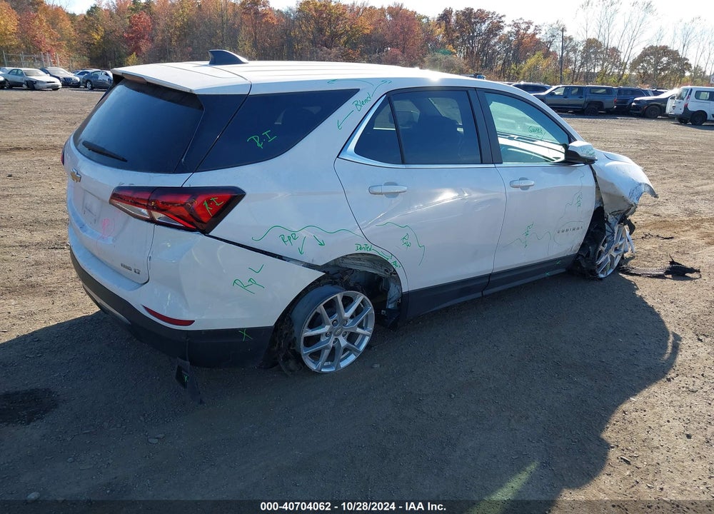 2022 CHEVROLET EQUINOX AWD LT VIN: 3GNAXUEV1NL241594