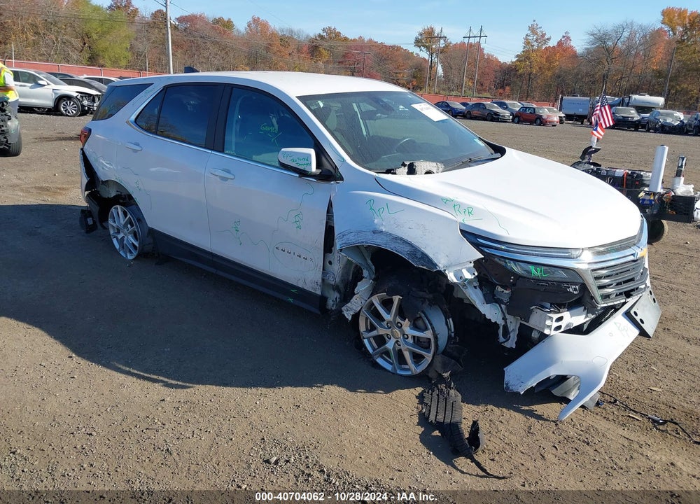 2022 CHEVROLET EQUINOX AWD LT VIN: 3GNAXUEV1NL241594