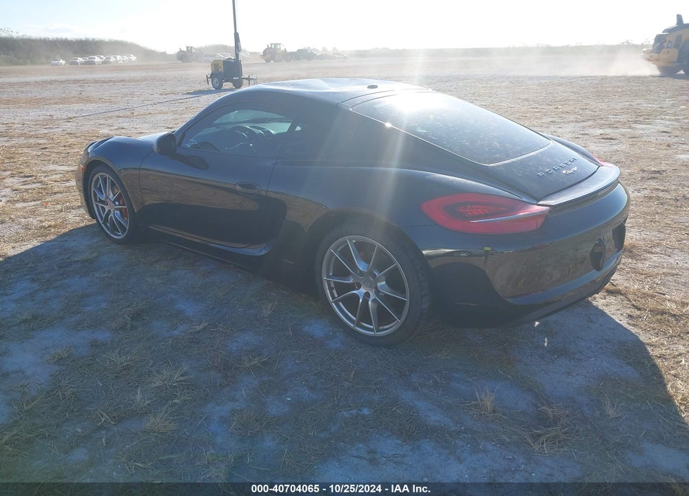2014 PORSCHE CAYMAN VIN: WP0AA2A84EK174120