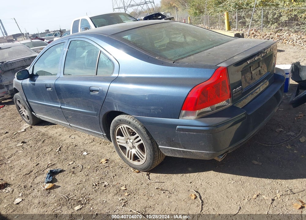 2009 VOLVO S60 2.5T/2.5T SPECIAL EDITION VIN: YV1RS592092740212