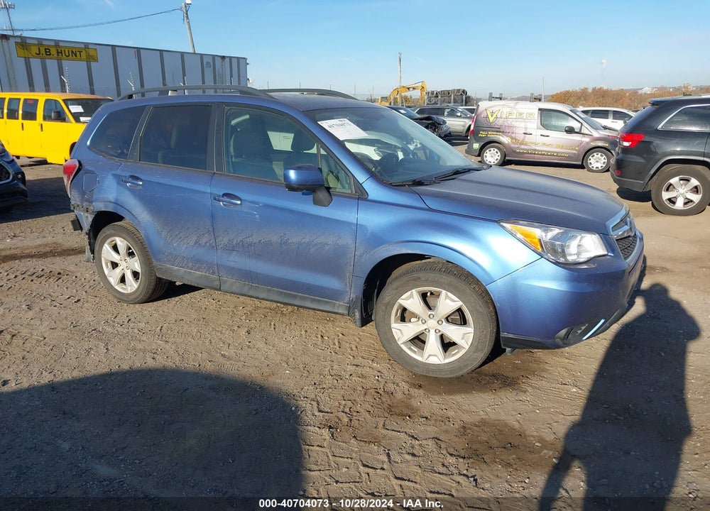 2015 SUBARU FORESTER 2.5I PREMIUM VIN: JF2SJADC1FH805517