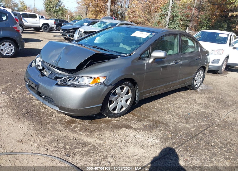 2008 HONDA CIVIC LX VIN: 2HGFA165X8H348767