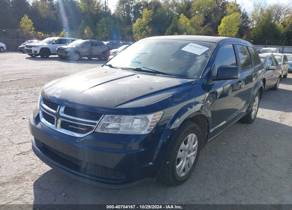 2014 DODGE JOURNEY AMERICAN VALUE PKG VIN: 3C4PDCAB6ET132551