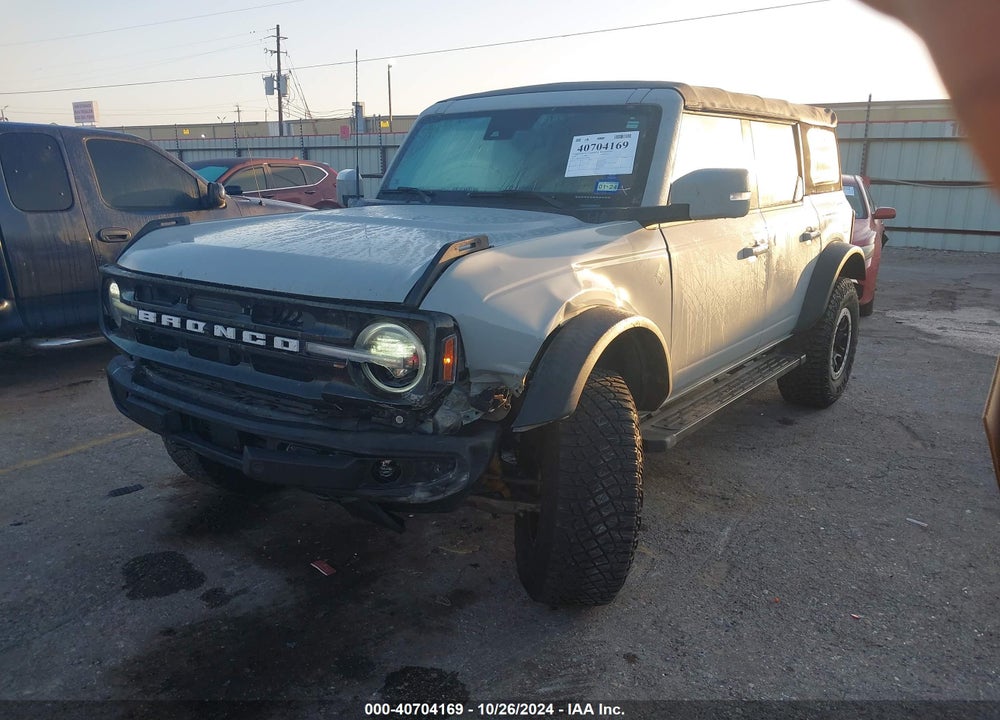 2022 FORD BRONCO OUTER BANKS VIN: 1FMEE5DP6NLA73368