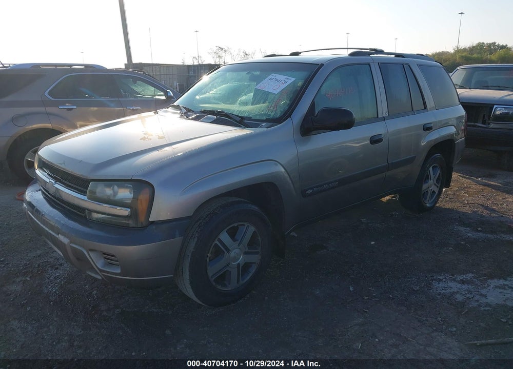 2003 CHEVROLET TRAILBLAZER LS VIN: 1GNDS13S032166534