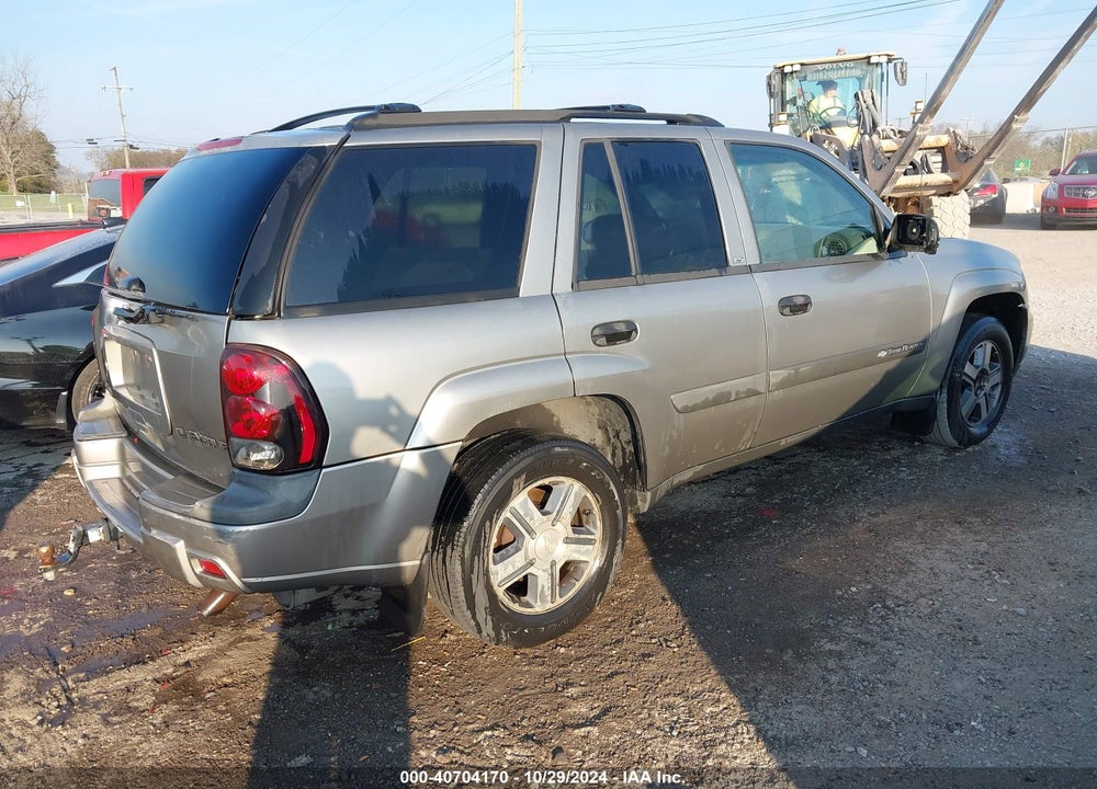 2003 CHEVROLET TRAILBLAZER LS VIN: 1GNDS13S032166534