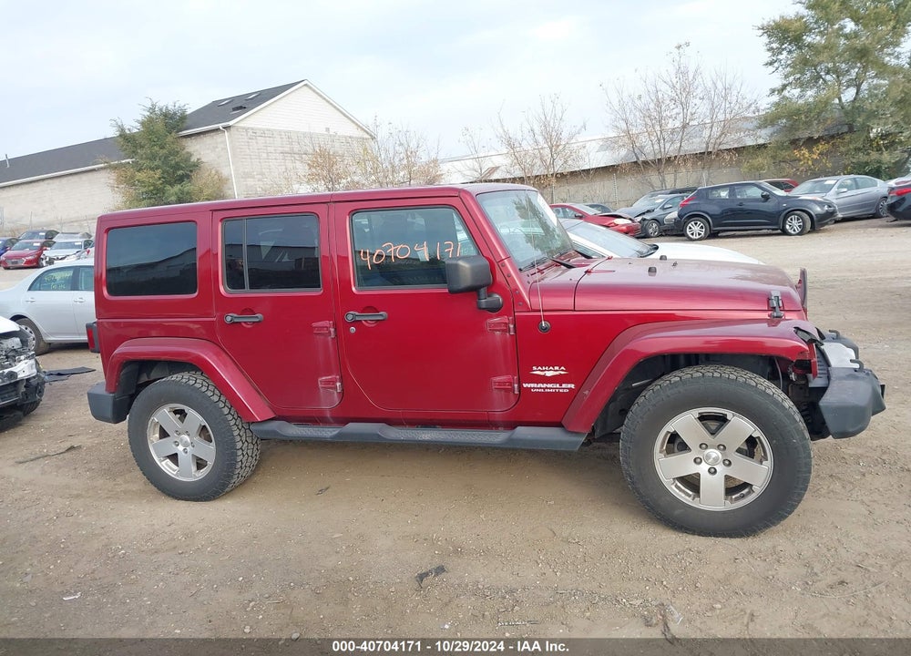 2011 JEEP WRANGLER UNLIMITED SAHARA VIN: 1J4BA5H14BL573835