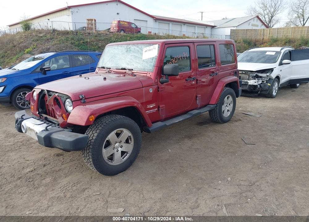 2011 JEEP WRANGLER UNLIMITED SAHARA VIN: 1J4BA5H14BL573835
