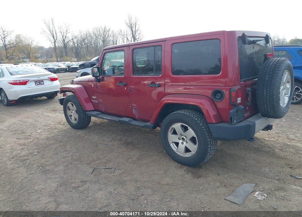 2011 JEEP WRANGLER UNLIMITED SAHARA VIN: 1J4BA5H14BL573835