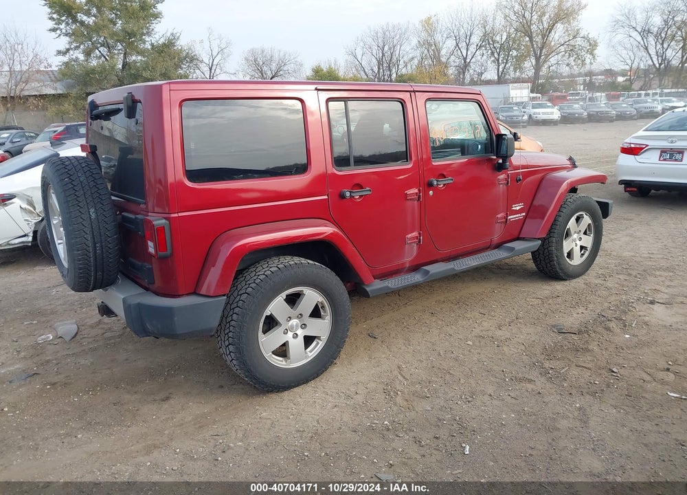2011 JEEP WRANGLER UNLIMITED SAHARA VIN: 1J4BA5H14BL573835