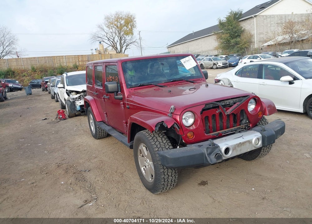 2011 JEEP WRANGLER UNLIMITED SAHARA VIN: 1J4BA5H14BL573835