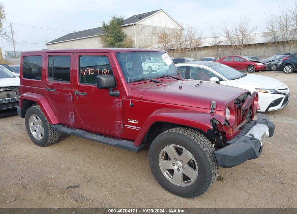 2011 JEEP WRANGLER UNLIMITED SAHARA VIN: 1J4BA5H14BL573835